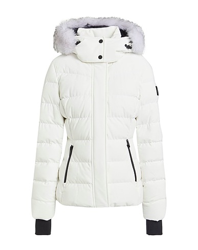 MOOSE KNUCKLES Shell jacket White 76% Nylon, 24% Elastane