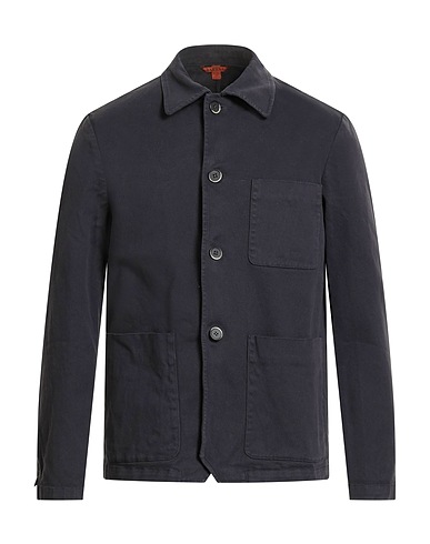 BARENA Jacket Navy 98% Cotton, 2% Elastane