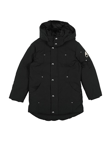 MOOSE KNUCKLES Piumino Nero 65% Poliestere, 35% Cotone