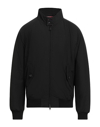 BARACUTA Blouson Noir 58% Polyester, 42% Coton