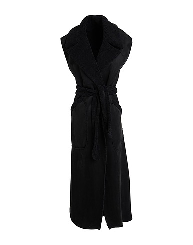 MYSKIN Teddy Coat Nero 100% Poliestere, Pelle