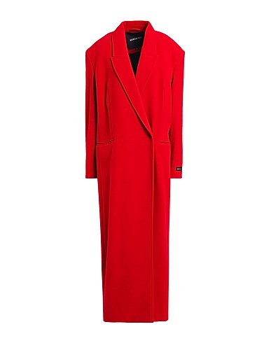 HERSKIND Mantel Rot 50% Polyester, 30% Wolle, 15% Polyamid, 5% Andere Fasern