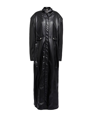 APRÈS LE DÉLUGE Coat Black 100% Polyurethane