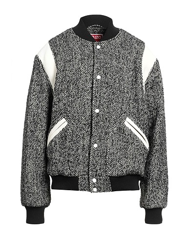 KENZO Jacket Black 40% Wool, 35% Acrylic, 20% Polyester, 5% Polyamide