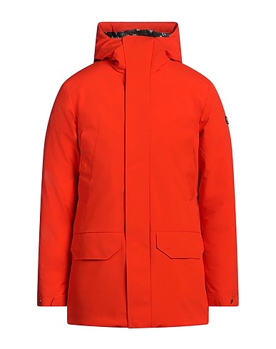 MC2 SAINT BARTH Coat Orange 100% Polyester
