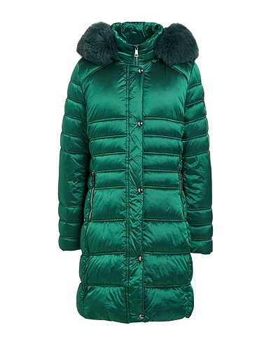 BALDININI Shell  jacket TREND Emerald green 100% Polyester
