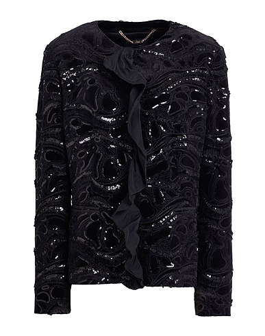 CLIPS Jacke Schwarz 95% Polyester, 5% Elastan