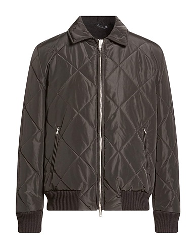 GREY DANIELE ALESSANDRINI Shell jacket Black 100% Polyester