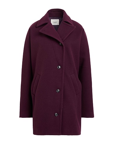 SUOLI Manteau long 90% Polyester, 10% Laine