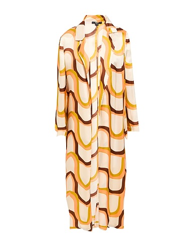 SEVENTY VENEZIA Full-length jacket Salmon pink 100% Viscose