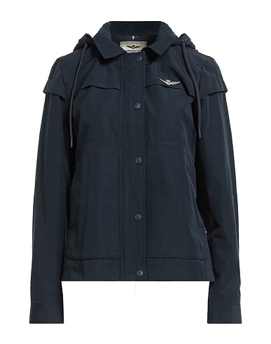 AERONAUTICA MILITARE Jacket Midnight blue 85% Polyester, 15% Cotton