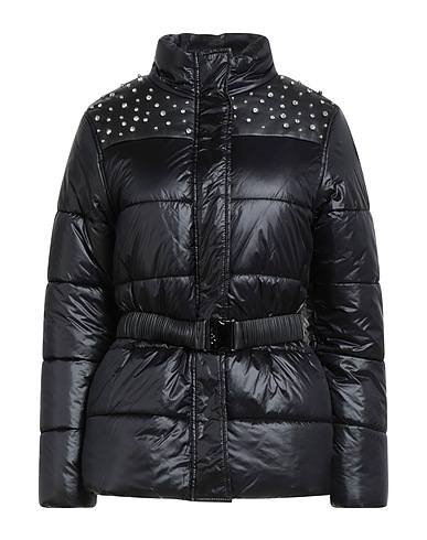 LIU •JO Shell jacket Black 100% Polyamide, Polyester, Polyurethane
