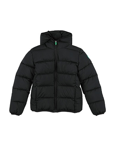 SAVE THE DUCK Shell jacket Black 100% Recycled polyester