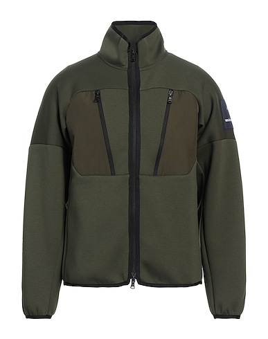 PAUL & SHARK Jacket VERDE MILITARE 80% Polyester, 15% Viscose, 5% Elastane
