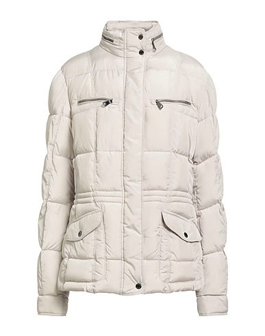 GEOX Shell  jacket Light grey 100% Polyester