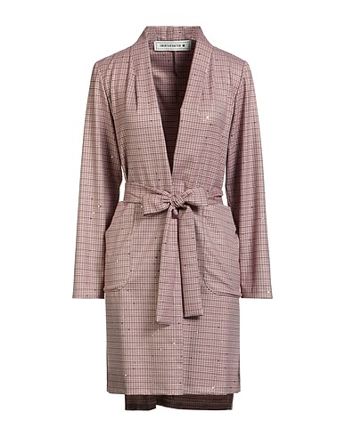 SHIRTAPORTER Full-length jacket Garnet 65% Polyester, 32% Viscose, 3% Elastane