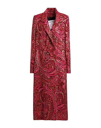 SHIRTAPORTER Cappotto Fucsia 48% Acrilico, 44% Cotone, 4% Altre Fibre, 2% Poliammide, 2% Poliestere