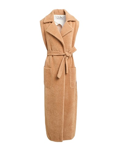 SHIRTAPORTER Coat Camel 60% Polyester, 20% Viscose, 20% Acrylic
