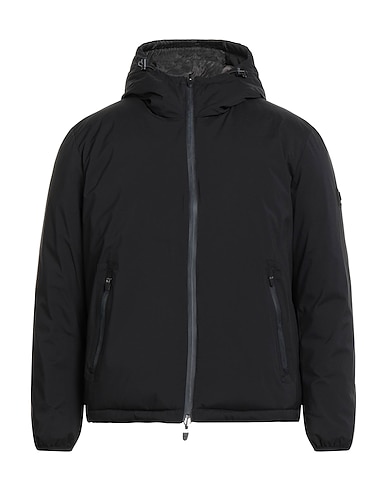 CANADIAN Shell jacket Black 95% Polyester, 5% Elastane