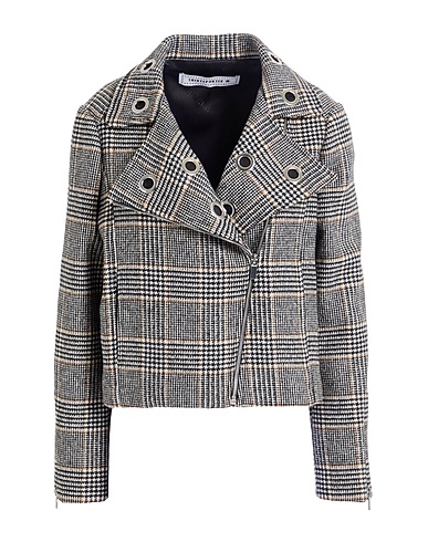SHIRTAPORTER Biker jacket 60% Wool, 35% Polyester, 5% Polyamide