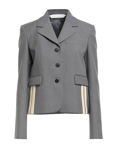 PALM ANGELS Blazer Grey 55% Polyester, 45% Virgin Wool