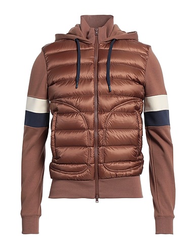 HERNO Shell jacket RESORT Camel 100% Cotton, Polyamide