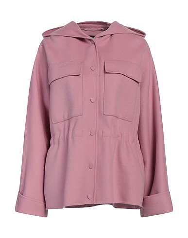 WEEKEND MAX MARA Coat Antique rose 90% Virgin Wool, 10% Polyamide