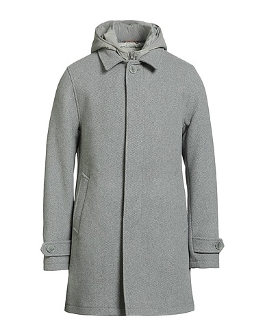 AT.P.CO Mantel Grau 53% Wolle, 42% Polyester, 5% Andere Fasern, Nylon