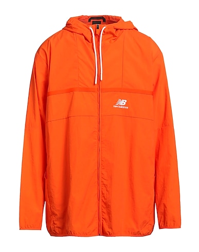 NEW BALANCE Jacket Orange 100% Polyamide