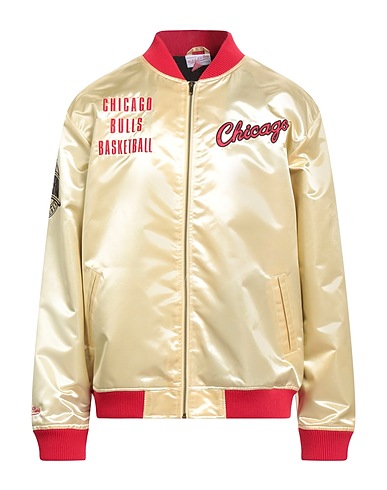 MITCHELL & NESS Bomber Gold 100% Polyester