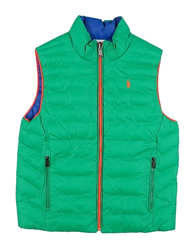POLO RALPH LAUREN Vest Green 100% Recycled nylon