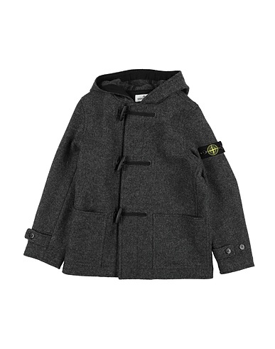 STONE ISLAND JUNIOR Coat Grey 70% Wool, 30% Polyester, Cotton