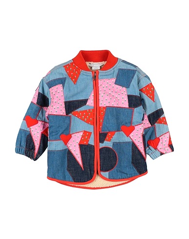 STELLA McCARTNEY KIDS Jeansjacke Blau 100% Baumwolle, Elastan
