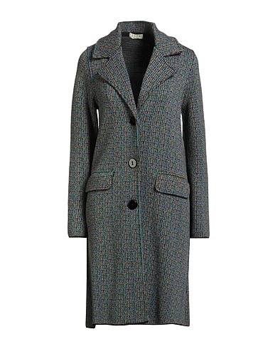SIYU Full-length jacket Purple 100% Merino Wool