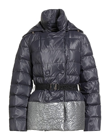 LIU •JO Shell jacket SPORT Dark purple 100% Polyester, Polyamide, PVC - Polyvinyl chloride