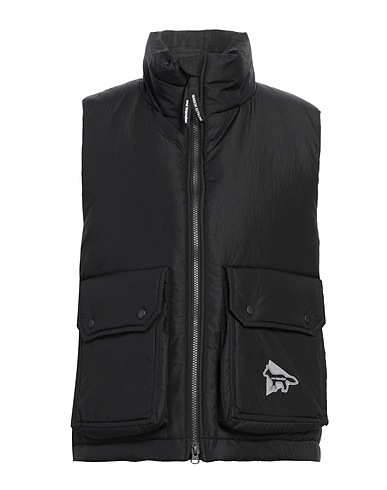 MAISON KITSUNÉ x AND WANDER Gilet Black 100% Nylon