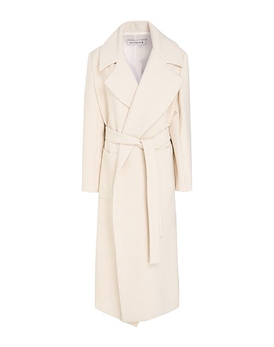 SHIRTAPORTER Mantel Beige 100% Wolle