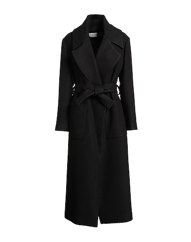 SHIRTAPORTER Coat Black 100% Wool