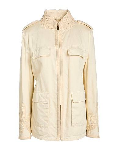 ERMANNO SCERVINO Jacket Beige 61% Cotton, 39% Linen, Viscose