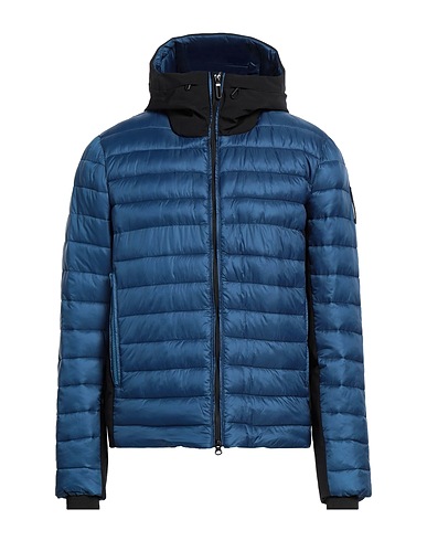 BOMBOOGIE Shell jacket Navy blue 96% Polyester, 4% Elastane