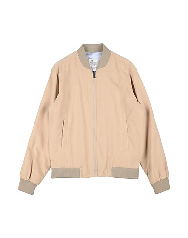 MANUELL & FRANK Jacket Beige 90% Polyester, 10% Nylon