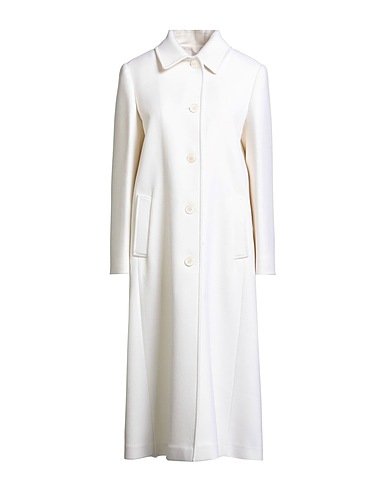 BRERAS Milano Coat Off white 100% Virgin Wool