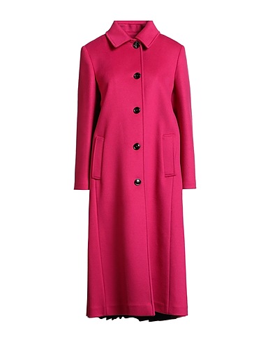 BRERAS Milano Cappotto Fucsia 100% Lana Vergine