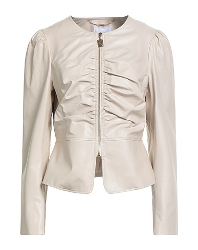 RELISH Jacket COLLECTION Off white 55% Viscose, 45% Polyurethane