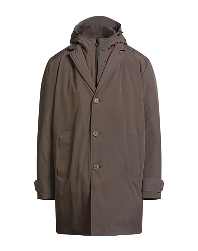PALTÒ Cappotto Verde militare 100% Poliestere