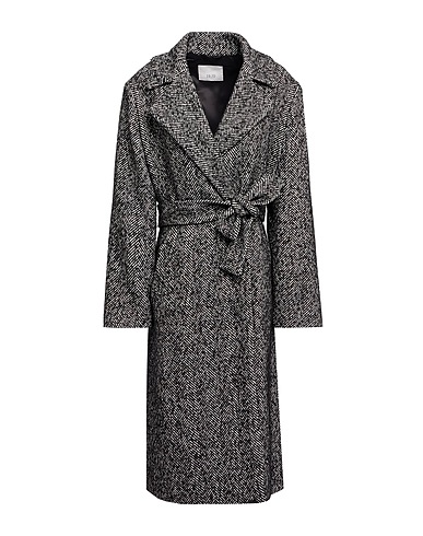 19.70 NINETEEN SEVENTY Cappotto Nero 100% Poliestere