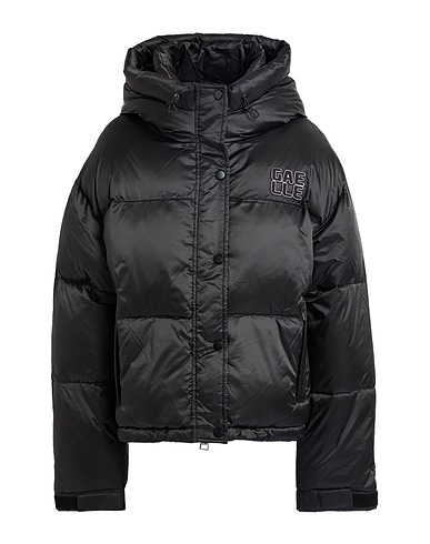 GAëLLE Paris Shell  jacket Black 55% Polyester, 45% Polyamide