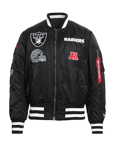ALPHA INDUSTRIES x NEW ERA Bomber Black 100% Nylon, Polyester, Elastane