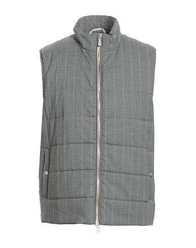 ELEVENTY Gilet Grey 99% Wool, 1% Elastane
