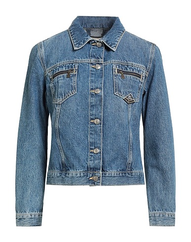 ROŸ ROGER'S Denim jacket Blue 100% Cotton